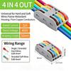 Universal Quick Terminal Block Push-in Wiring Cable Connection New Quick Wire Connectors