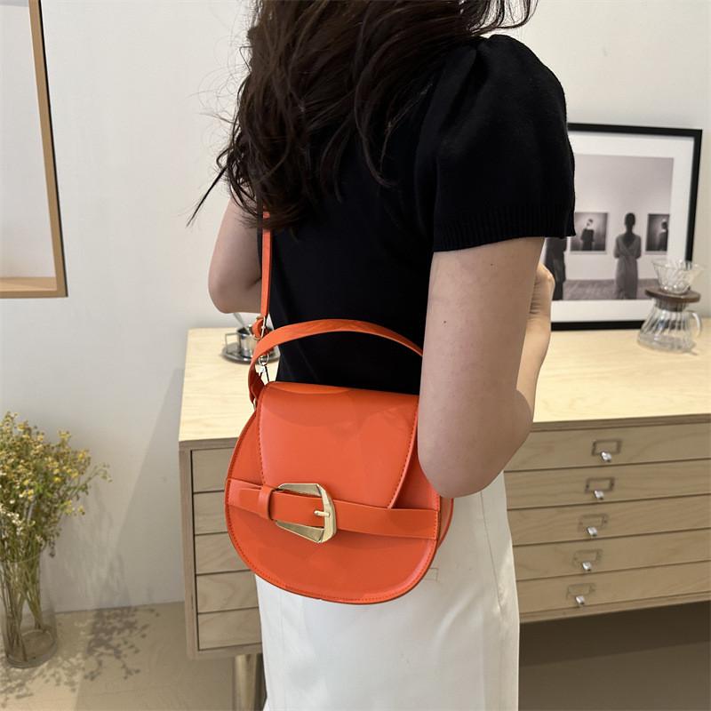 Trendy Large Capacity Fashionable Single Shoulder Crossbody Bag For Women In Black Green Orange Brown Red White And Blue