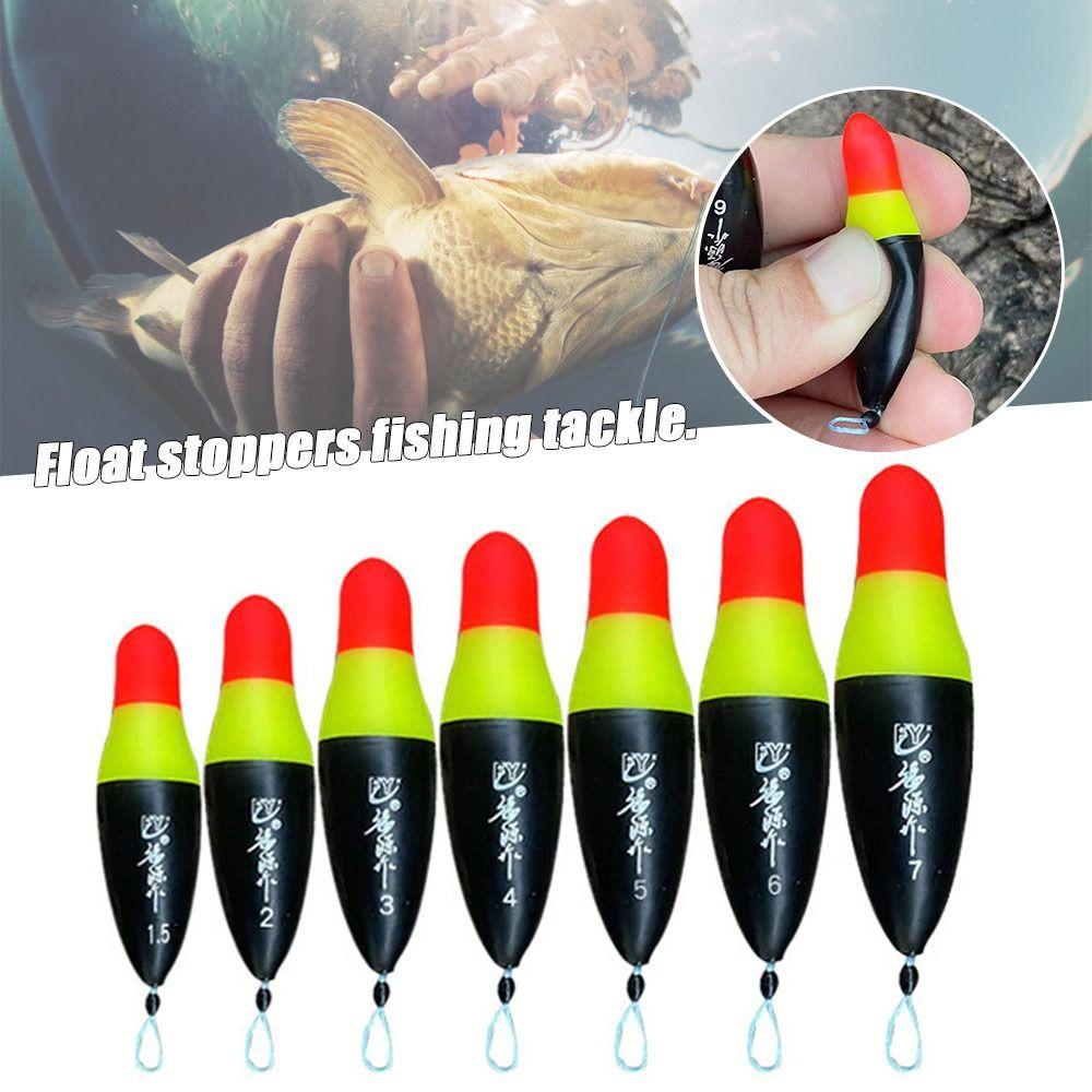 5PCS Dual-purpose Insertable luminous stick Rock Fishing Fishing Float ABS Fishing Tackle Buoy
