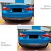 Для BMW 4 серии F32 F33 F36 Купе Кабриолет Гран Купе 2014-2020 MP Задний Бампер Диффузор Губа Спойлер Внешний Тюнинг
