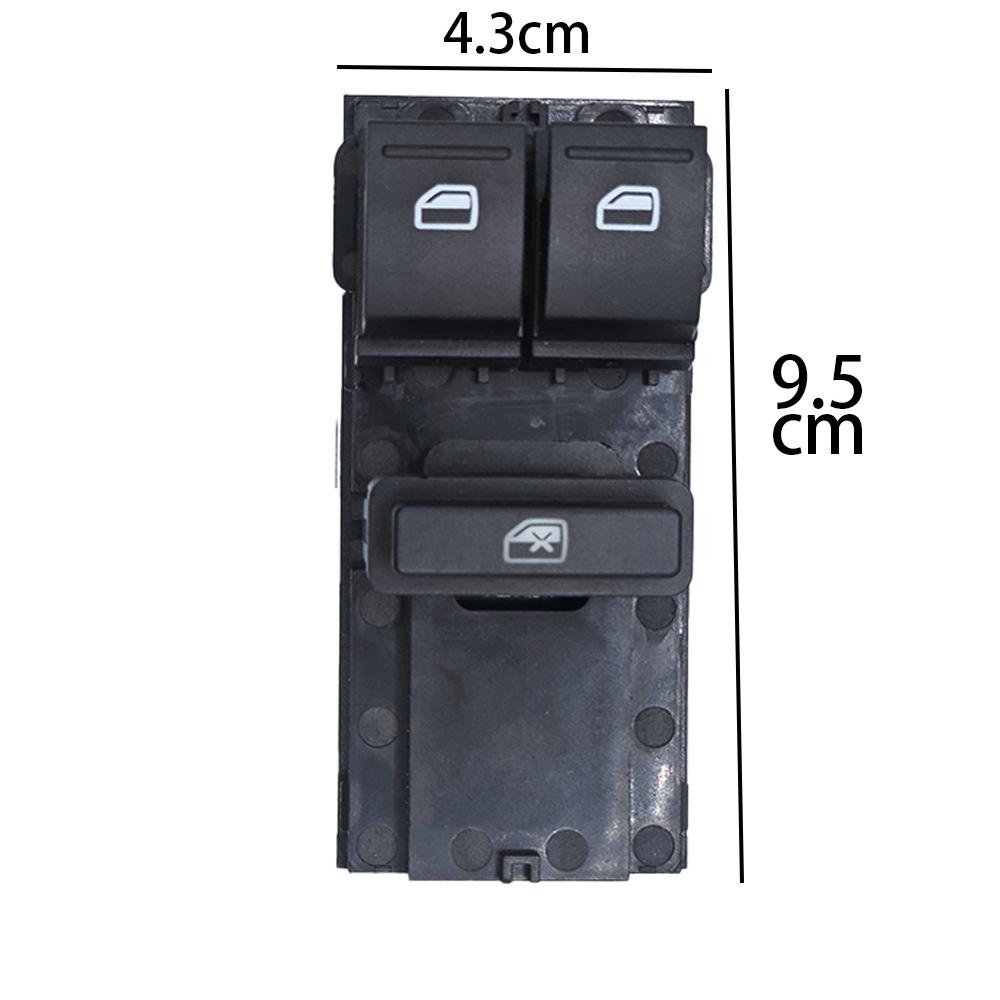 6RF959858C: Совместимо с 2015-2022 Volkswagen Polo Переключатель стеклоподъемника Главный переключатель стеклоподъемника