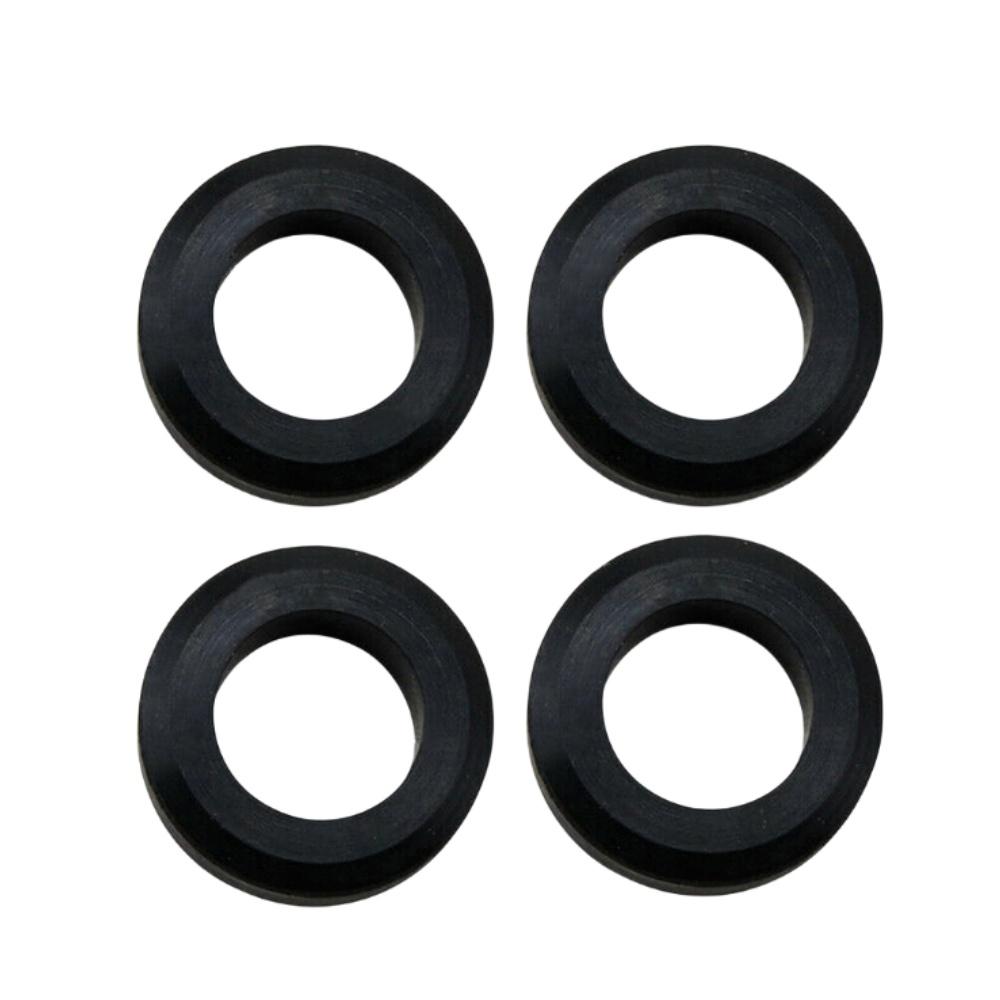 4Pcs Fuel Injector Lower Seal Insulator Gasket Kit For Dodge Mitsubishi MD087060