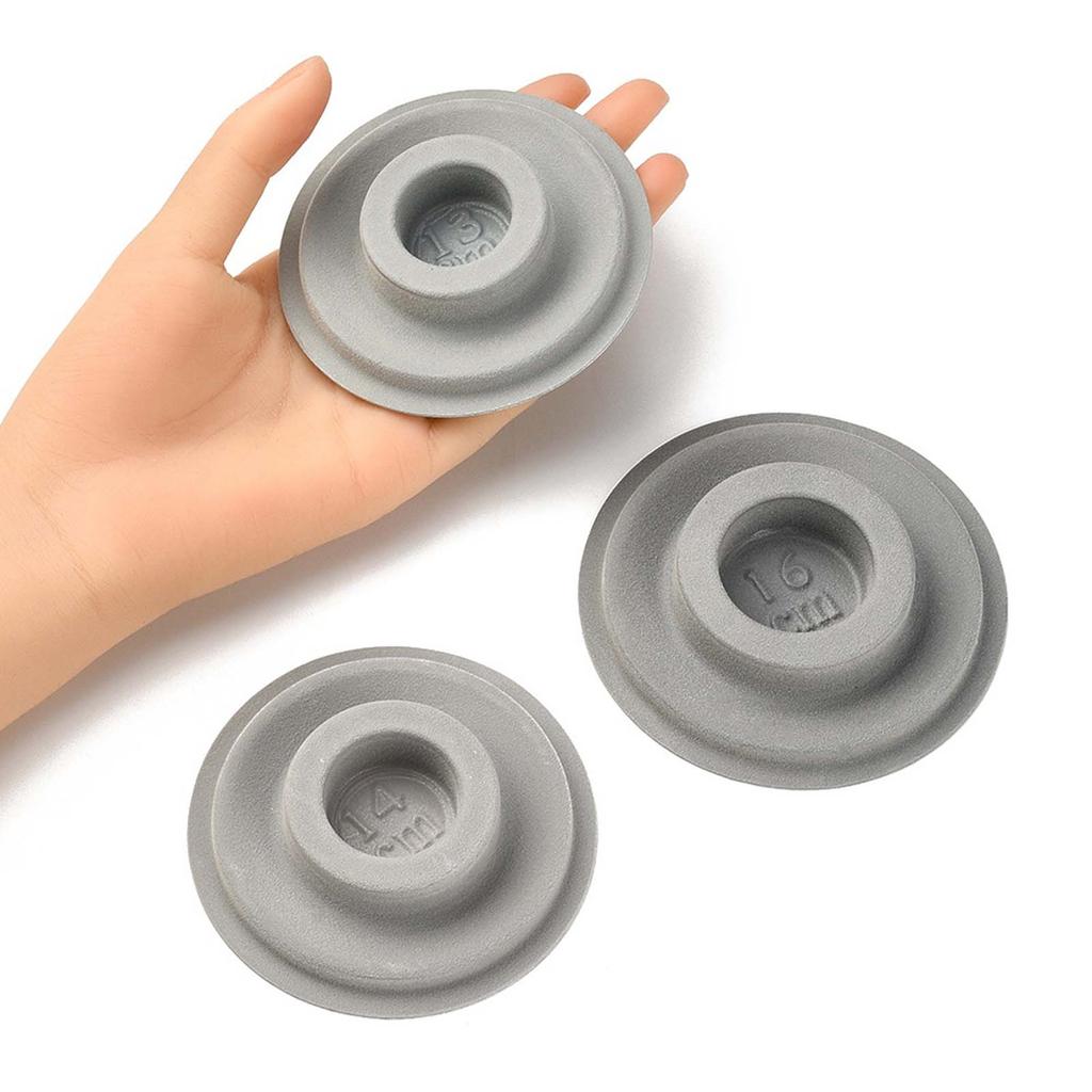 8 шт. Круглая флокированная доска для бисера для изготовления браслетов, ожерелий, бисероплетения, ювелирных изделий, органайзер-лоток, измерительный инструмент, аксессуар