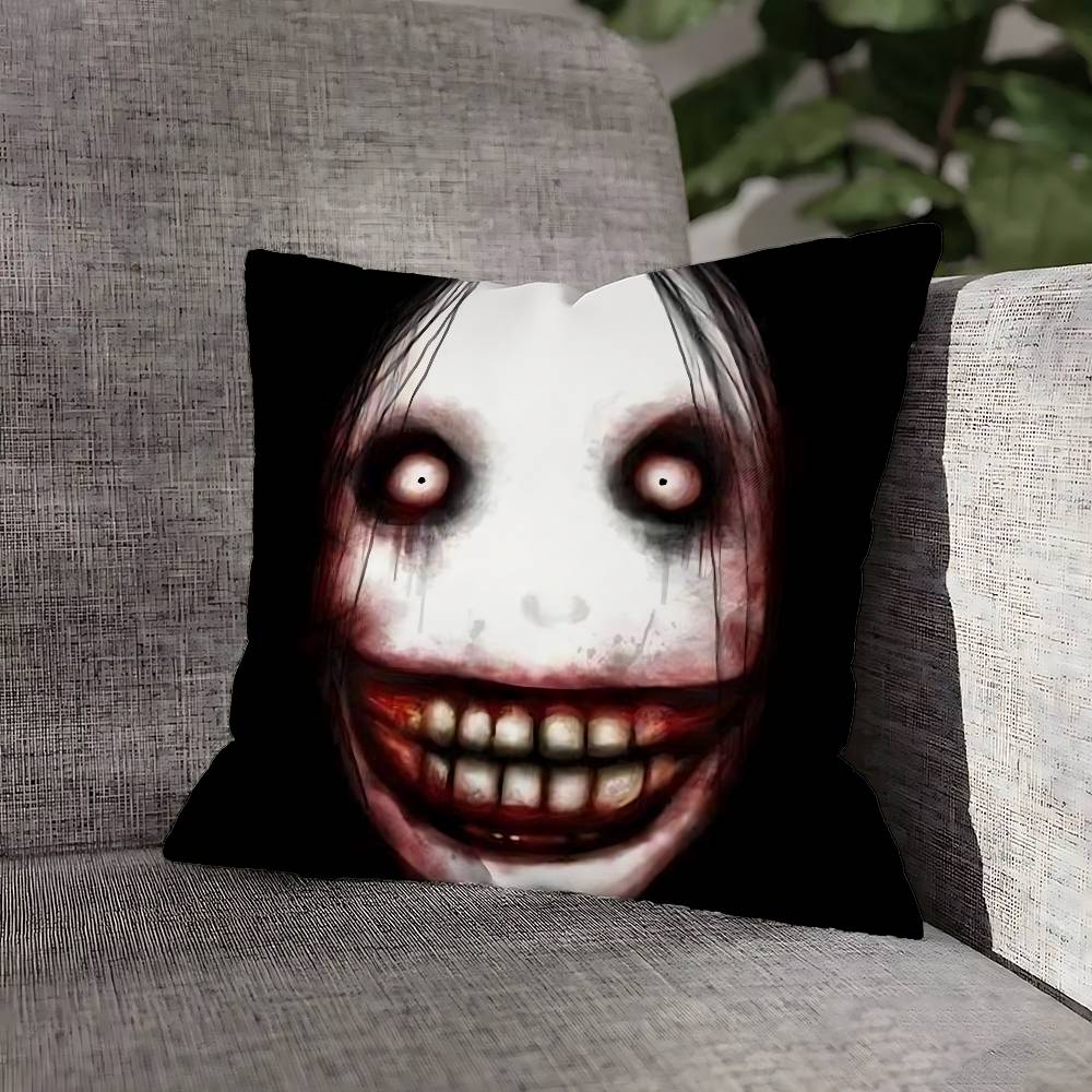Жуткий городской убийца Джефф Наволочка для диванного декора Автомобиль Офис Комната Принт Наволочка Украшения и Защитник