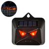 Solar Predator Eye Animal Repeller Red LED Flash Night Deterrent for Garden Chicken Coop Farm