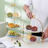 Light Luxury Multi-layer Cake Stand  Afternoon Tea and Snack Stand  Wedding Supplies  Table Stand  Cosmetic Storage Stand
