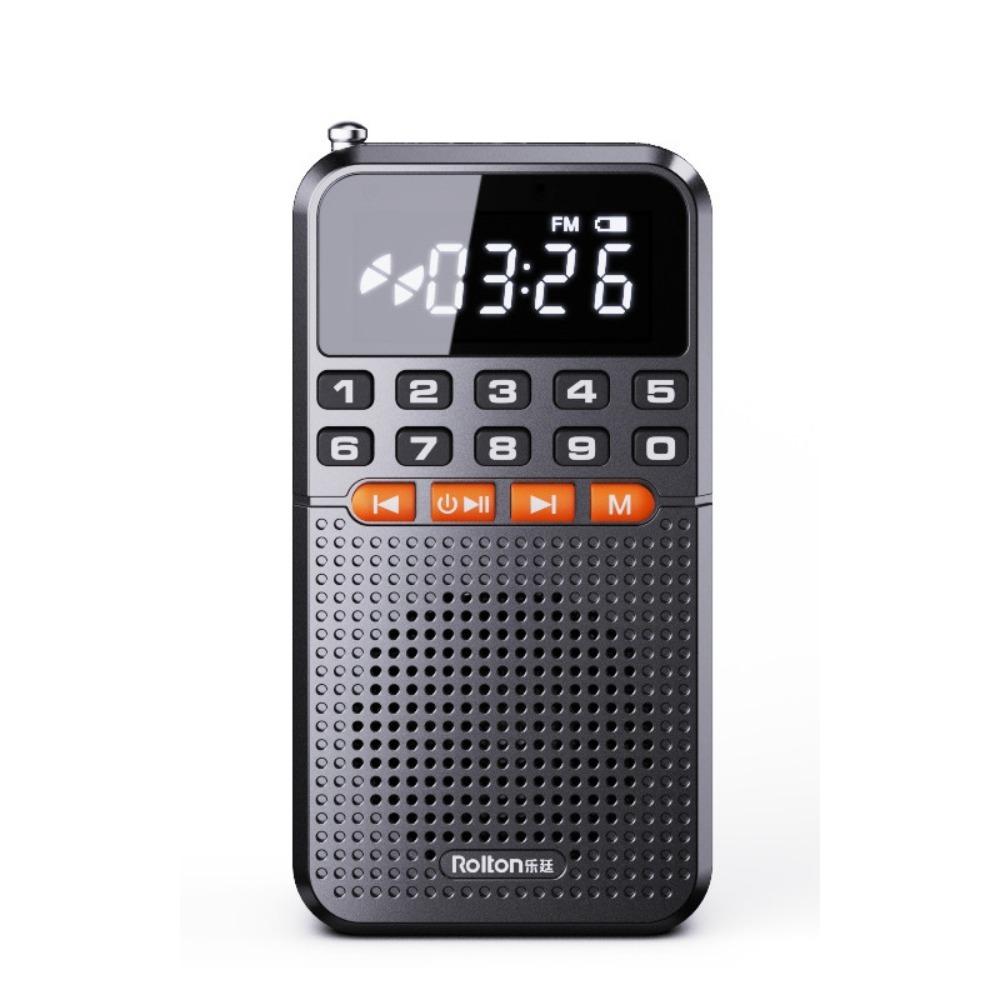 FM Mini Bluetooth Speaker Portable Radio TF Card Music Player Pocket Radio Receiver Camping