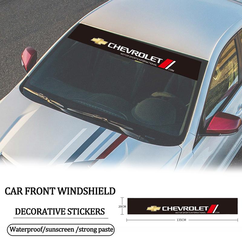 Наклейки на переднее и заднее стекло автомобиля Автоаксессуары для Chevrolet CRUZE Spark Captiva Tracker Epica Nubira Lanos Z71 Sail
