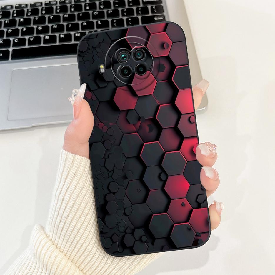 For Xiaomi Mi 10T Lite 5G Case Cute Cat Cartoon Cover Soft TPU Matte Phone Case For Xiaomi Mi 10i Mi10i 10TLite 5G Fundas Bumper