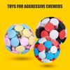 Dog Ball Toy Tough Dog Chew Toy for Aggressive Chewers Interactive Dog Training