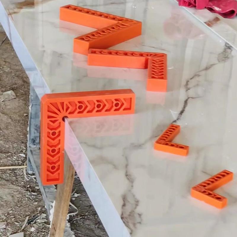 90-градусный угловой фиксатор 3/4 дюйма угловые зажимы L-образная угловая линейка профессиональный позиционирующий угольник для фиксации