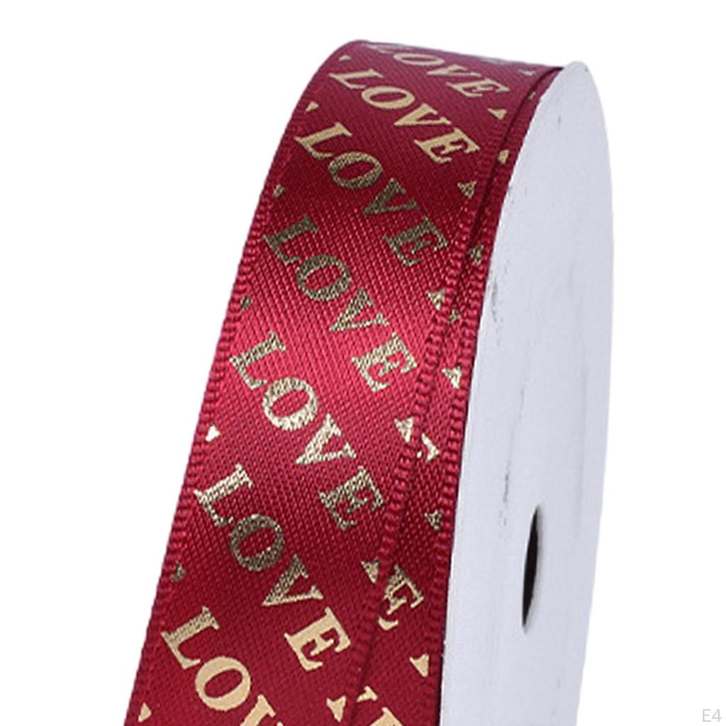 Valentine's Day Fabric Ribbon DIY Crafts,Sewing Ribbon, Gift Wrapping for Wrapping,
