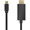 Кабель-конвертер - AISENS - Mini DisplayPort на HDMI - 3 м - Черный - Поддержка 4K