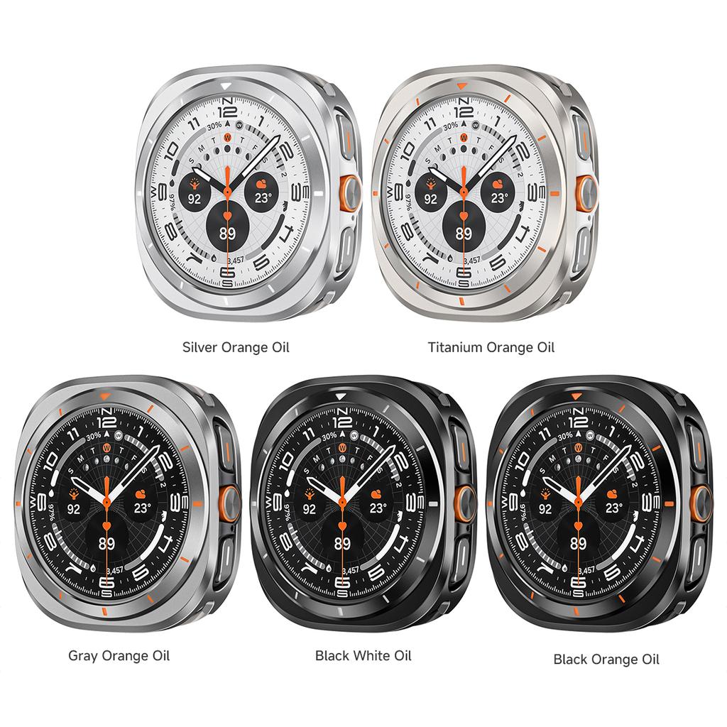 Защитный чехол из алюминиевого сплава для Samsung Galaxy Watch Ultra 7 47 мм, крышка для Samsung Ultra 2025, аксессуары для защиты экрана