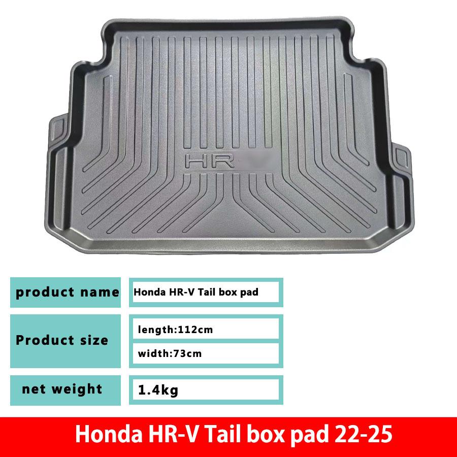 2022-2025 Honda Vezel/HR-V Trunk Mats - Durable, Waterproof, Eco-Friendly TPE