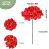 Artificial Flower Silk hydrangea scape Combination Garden Wedding Bride Bouquet Home Table Vase Festival Party Wreath Diy Decora