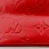 LOUIS VUITTON Lead PM Handbag M91990 Pomdamul Red Monogram Vernis Women Used