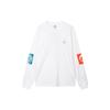 Nike ACG Series Буквенный узор с принтом с круглым вырезом и длинными рукавами Мужские топы Белый DX9453-100