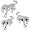 Metal Car Rear Trunk Sticker for A3 Bronco Logo Horse Badge Body Fender Side Emblems Styling Auto Emblem Decals Accessories LW3