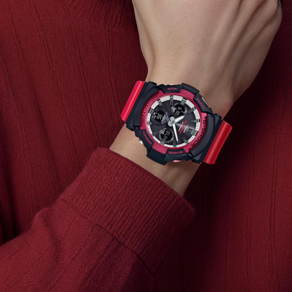 Casio Мужские Черные Часы GAS-100RB-1A GAS-100RB-1A