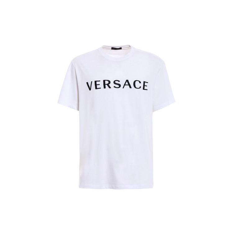 VERSACE T-Shirts Men's Crew Neck Moderate Straight Fit A78965-A224620-A911