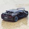 Bugatti Chiron Supersport Simulation Diecast & Toy Vehicles Sounds & Light Pull Back Car 1:32 Alloy Model Gifts For Children