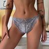 Women Sexy Amazing Panties Low-waist Lace Underwear Female G String Thong Temptation Bow T-back Transparent Lingerie