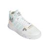 Adidas Originals Post Up Classic Durable Non-Slip Mid-Top Skate Shoes Women Skate Shoes White Blue ID4082