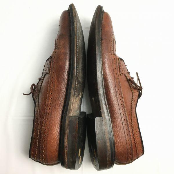 Sears 80-е Винтажные Оксфорды Деловая Обувь Каблук CAS’T PAW Размер 8.5D Коричневый(ИСПОЛЬЗОВАЛ)