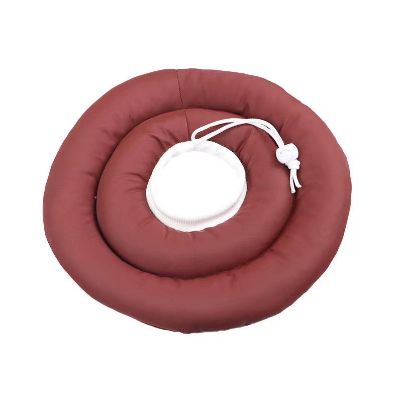 Waterproof Recovery Collar for Cats & Dogs: Anti-Licking Neck Cone, Enlarged & Deepened for Large Pets.
