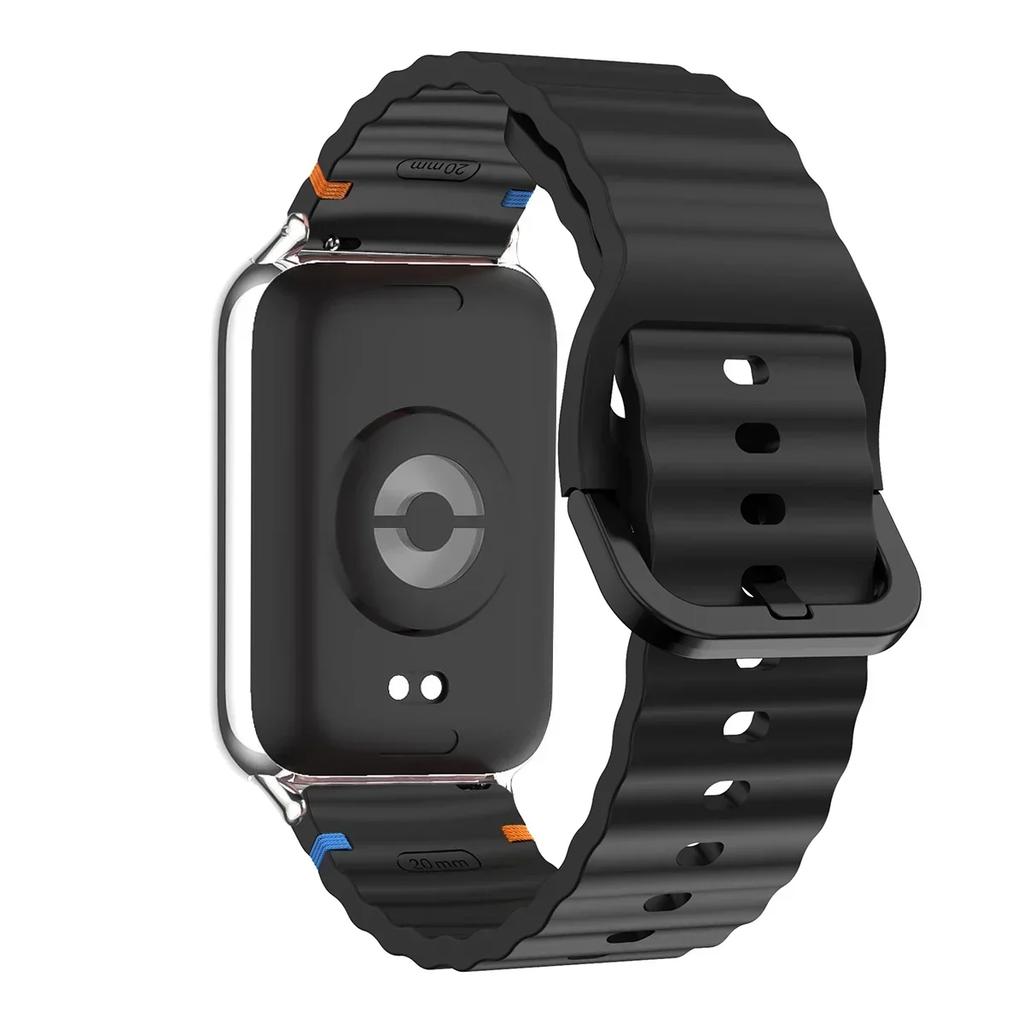 Silicone Strap for Redmi watch 5/4 Band Bracelet Replacement Breathable Wrist Sports Band Correa for Mi Band 9/8pro Soft Belt