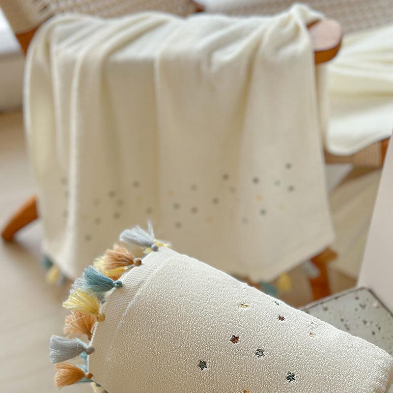 Новое банное полотенце с кисточками из 100% хлопка, все из хлопка, большой размер, впитывающее, модный бренд, мягкий, милый, чистый хлопок