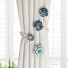 Adjustable Twist Curtain Ties Punch-free Curtain Straps Modern Curtain Buckle