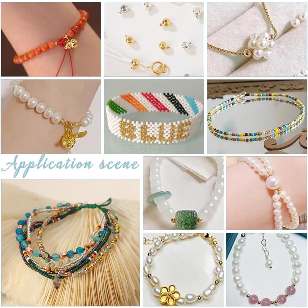 3000Pcs 3 Colors Brass Crimp Beads, Rondelle, Mixed Color, 2x1.2mm, Hole: 1.2mm, 1000pcs/color