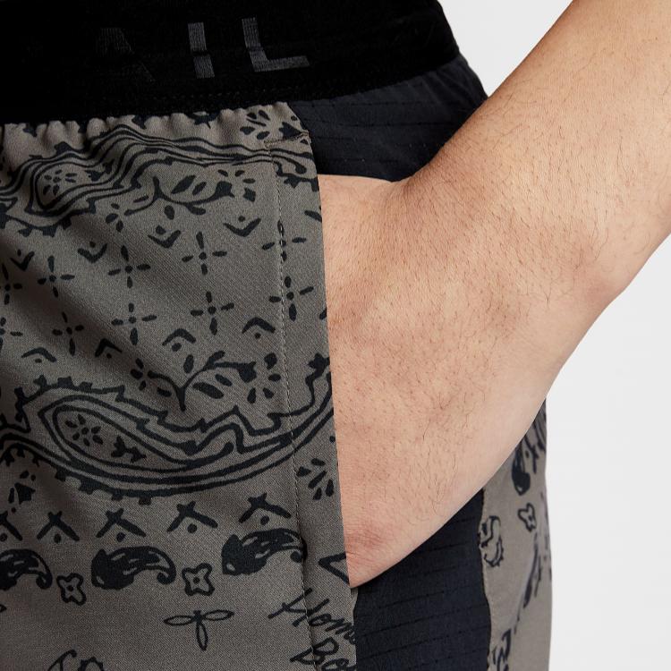 Nike Шорты спортивные мужские Dri-Fit Trail быстросохнущие универсальные удобные шорты пещерно-каменные черные HJ4175-289