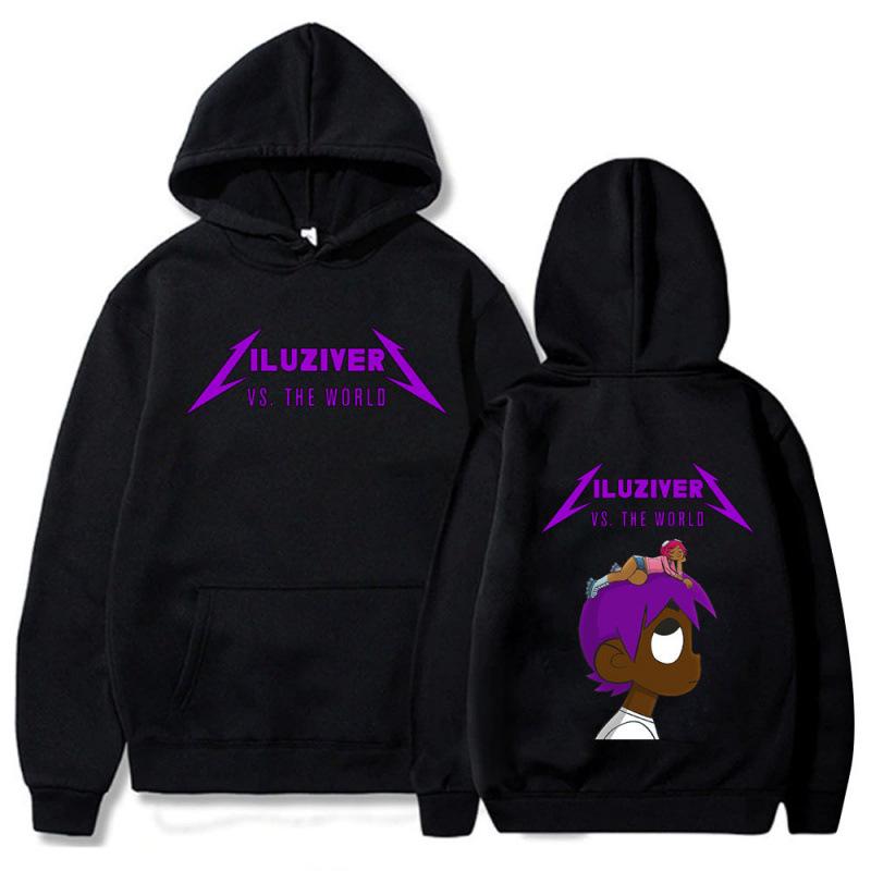 Европейский размер Мультяшная толстовка Lil Uzi Vert Мода
