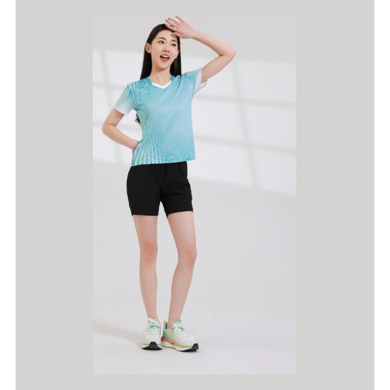 Quick-Dry Breathable Sport T-Shirt Badminton Volleyball Table Tennis Men Women Athletic Wear