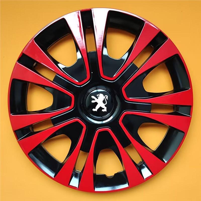 Совместимо с Dongfeng Peugeot 301: Комплект декоративных колпаков и колесных дисков 15" - Декоративный и защитный.