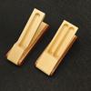 Single Double Wooden Pen Holder Desk Organizer Wooden Pen Box Pen Display Stand  Stationery