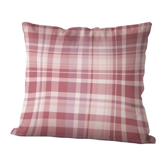 Throw Pillow Cover Colorful Plaid Pattern Pillow Cover 18x18 Inch