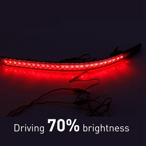 Пара светодиодных задних фонарей для Kia Optima Magentis K5 2011-2013 гг., задний бампер