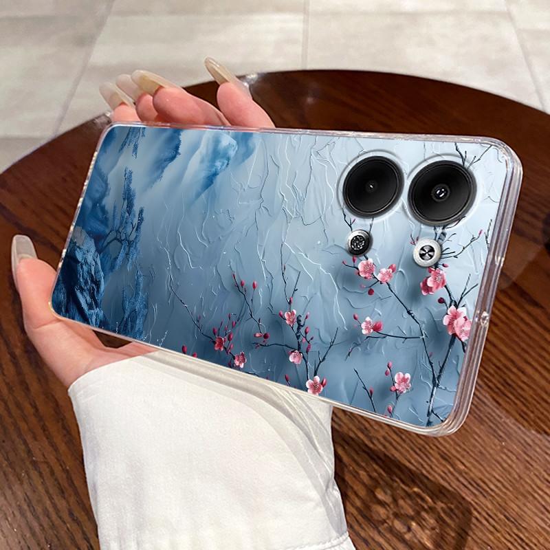 Гелевый чехол для OPPO Reno9 Pro Pro+ Прозрачный Силиконовый Мягкий ТПУ Задняя Крышка для Reno 9 Pro Plus Милый Кот Кролик Сердце Чехол для Телефона