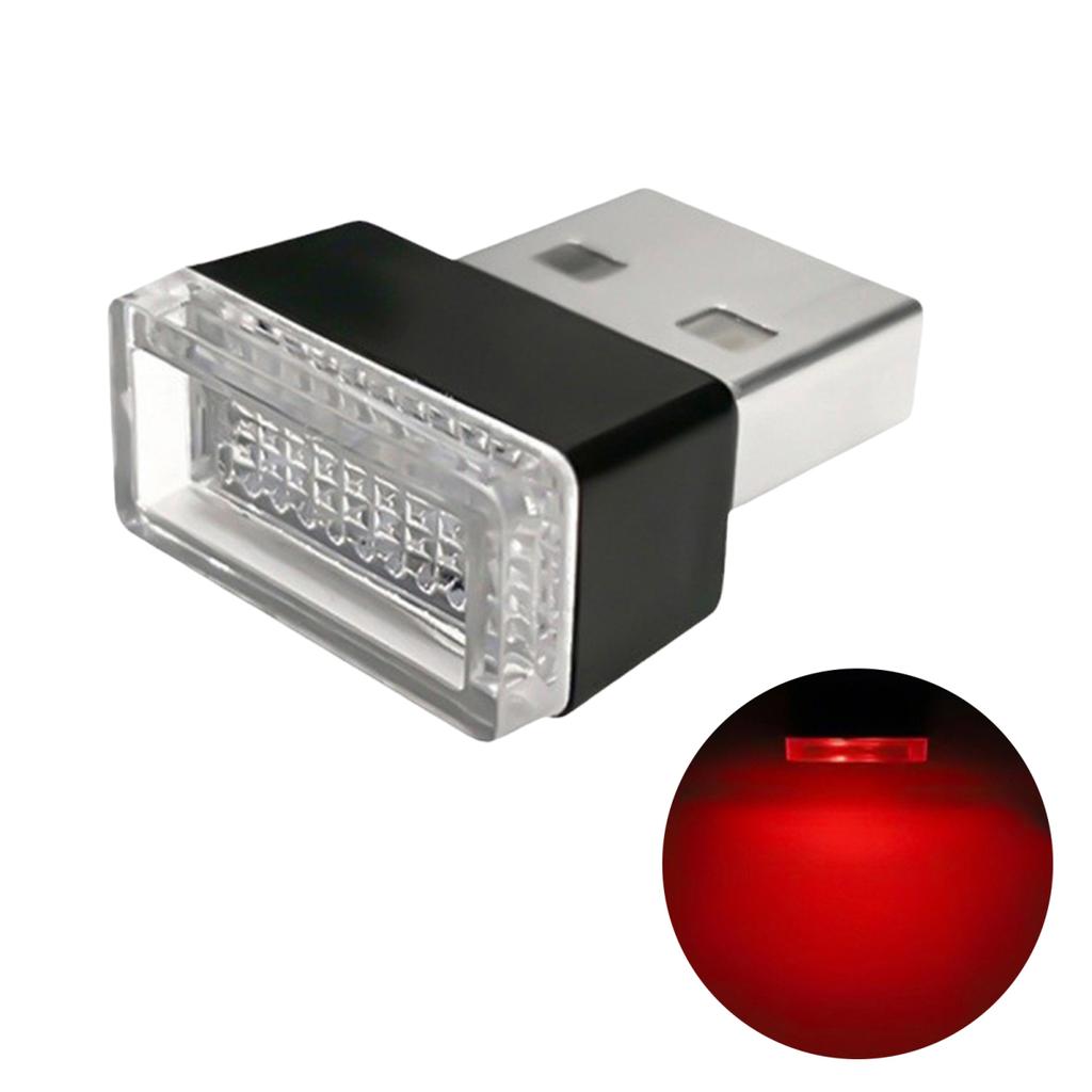 Yousheng Car Atmosphere Lights USB LED Ambient Lighting Plug-in USB Decor Night Light Universal Auto Interior Accessories