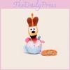 Плюшевый брелок Garfield с горшечным растением, из мягкого материала, для коллекционеров и в подарок