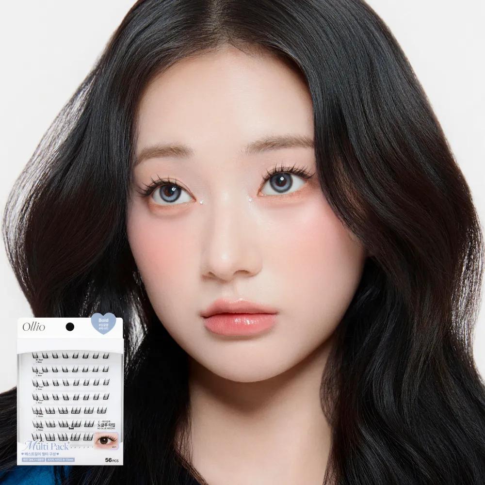 Ollio No-glue Lash [Multi PACK Plus] (8/9/10/11mm) 56pcs