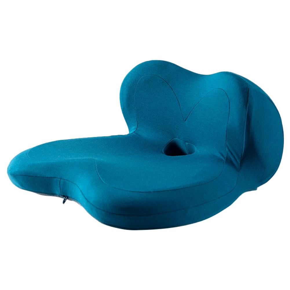 Seat Cushion Memory Foam Ergonomics Lumbar Cushion Car Seat Back Pillow Home Office Bolster Washable Nnon-Slip For Men Women