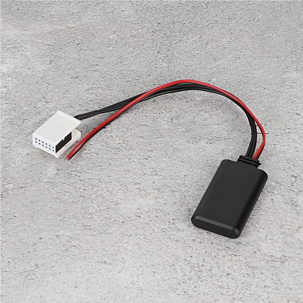 12V 12 Pin Car Vehicle Bluetooth AUX Adapter Fit for MCD RNS 510 RCD 200 210 300 310 500 510
