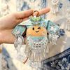 Handmade Plush Potato Keychain Ethnic Style Plush Backpack Ornament Creative Gifts
