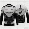 UNYDV1 Honda 26 New Summer Basic Shirt Summer Fashion Comfortable Trendy Cycling Quick-Dry Long Sleeve T-Shirt