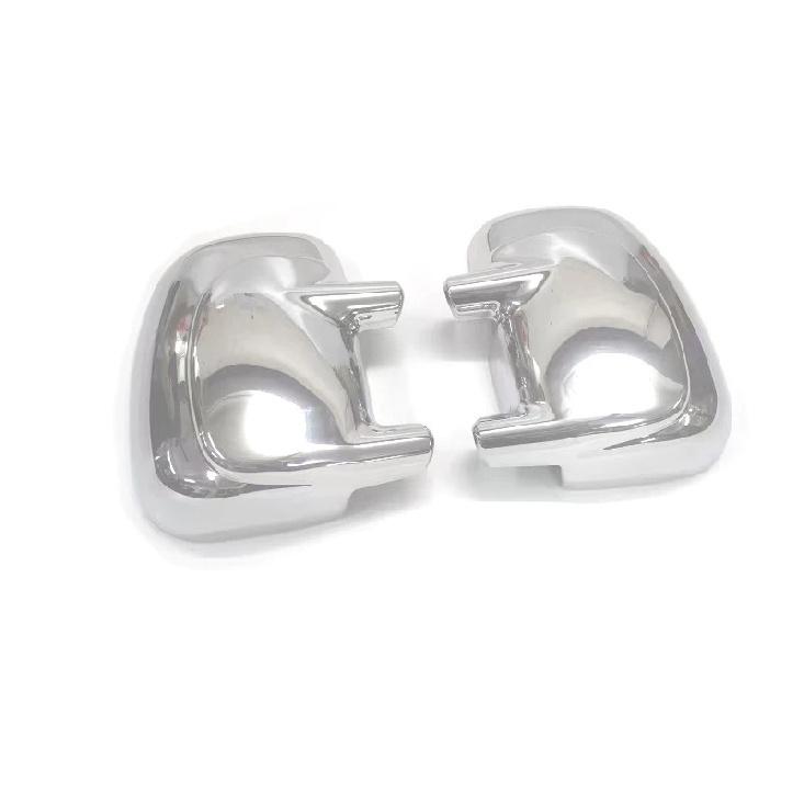 Chrome Side Mirror Cover For 1999-2007 Ford Super Duty F-250 F-350 F-450 F-550 (For Mirror WITHOUT Turn Signal)